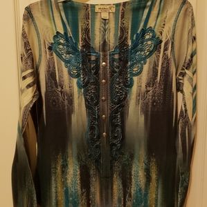 Women's long sleeve dress shirt